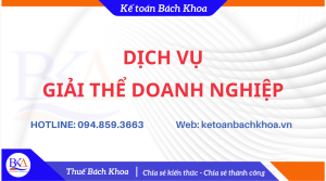 Giải thể doanh nghiệp