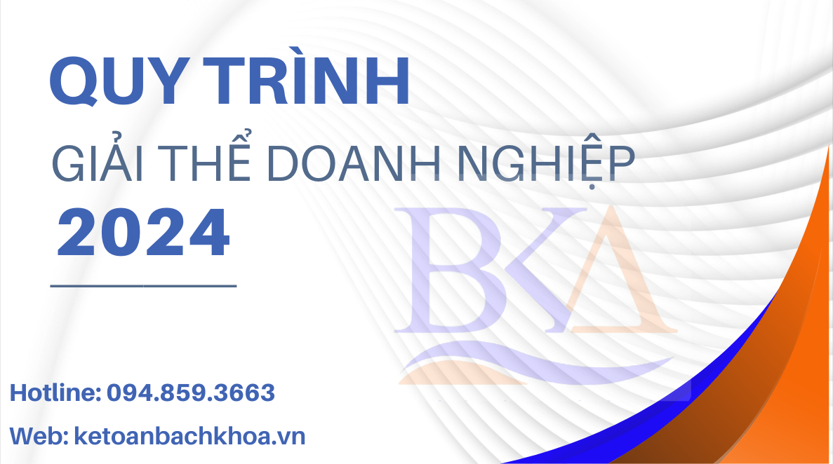 Quy trình giải thể công ty năm 2024