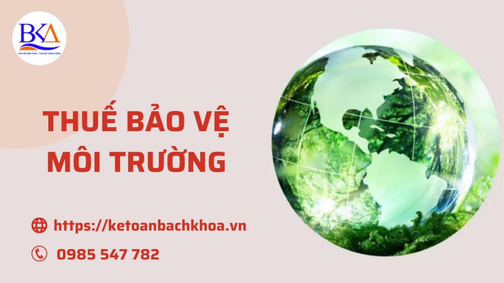 thue bao ve moi truong