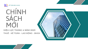 chính sách thuế mới