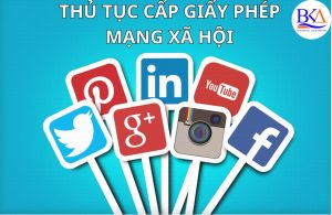 giấy phép mạng xã hội