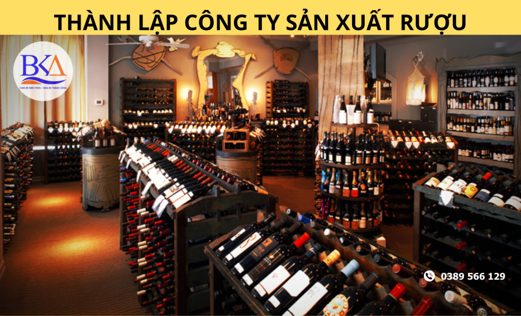 thành lập công ty rượu
