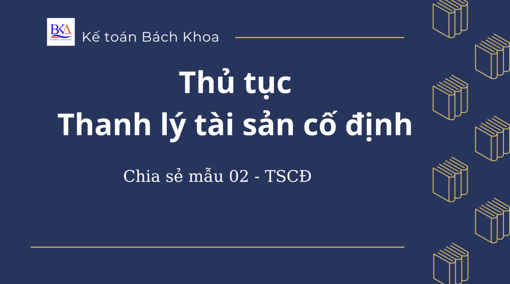 thủ tục thanh lý tài sản