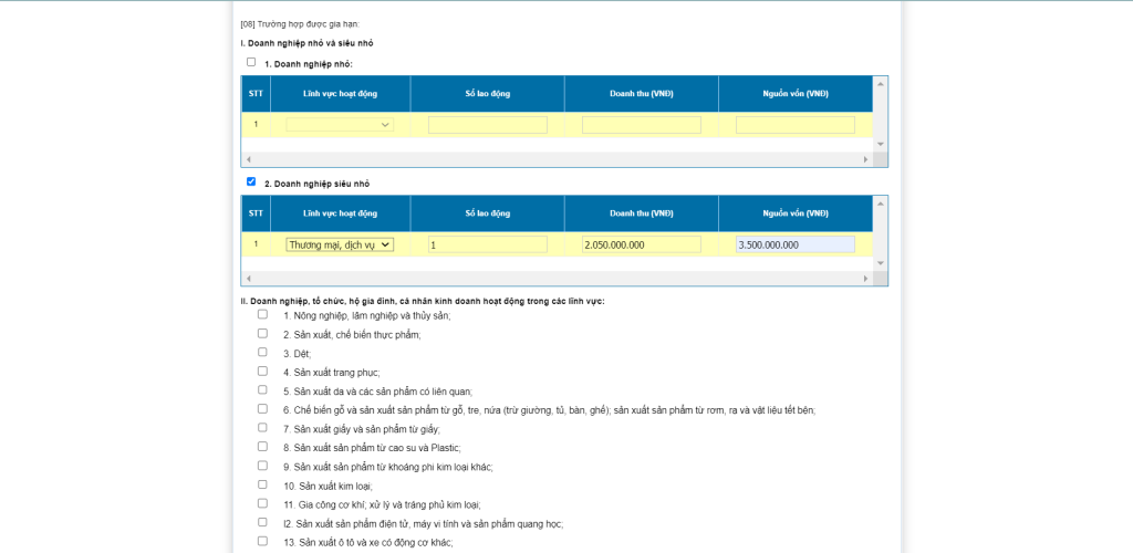 cách khai và nộp giấy đề nghị gia hạn nộp thuế và tiền thuê đất năm 2023 Online