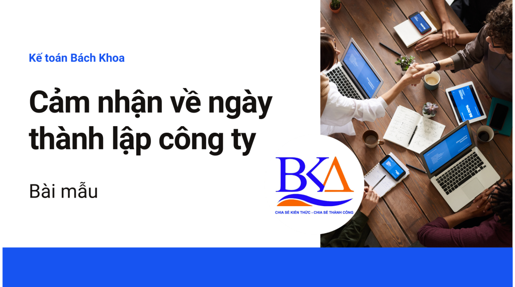 bài phát biểu kỷ niệm thành lập công ty