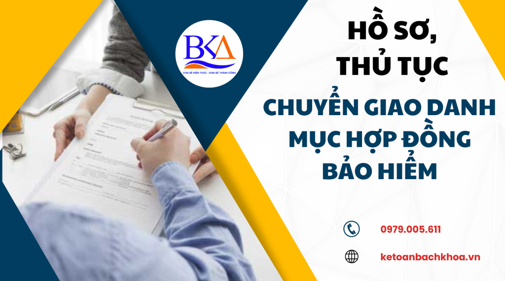 hồ sơ chuyển giao danh mục hợp đồng bảo hiểm