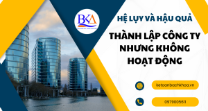 Rủi ro pháp lý khi thành lập công ty không hoạt động?