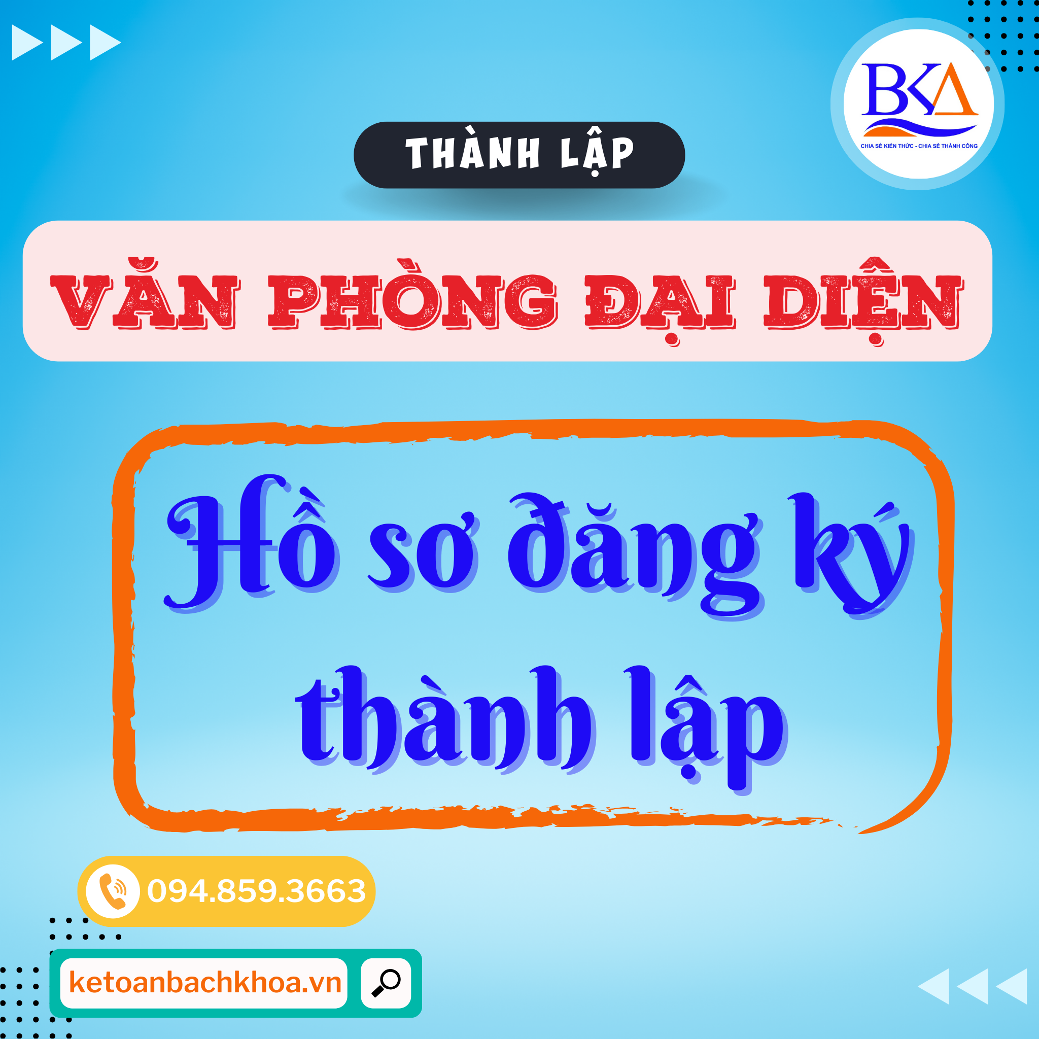 Hồ sơ mở văn phòng đại diện