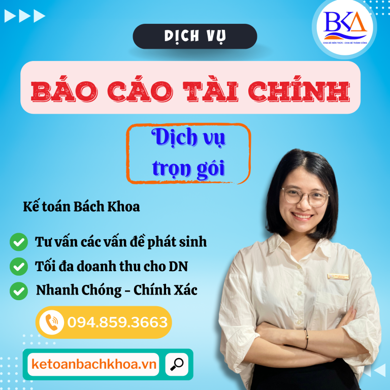 báo cáo tài chính trọn gói