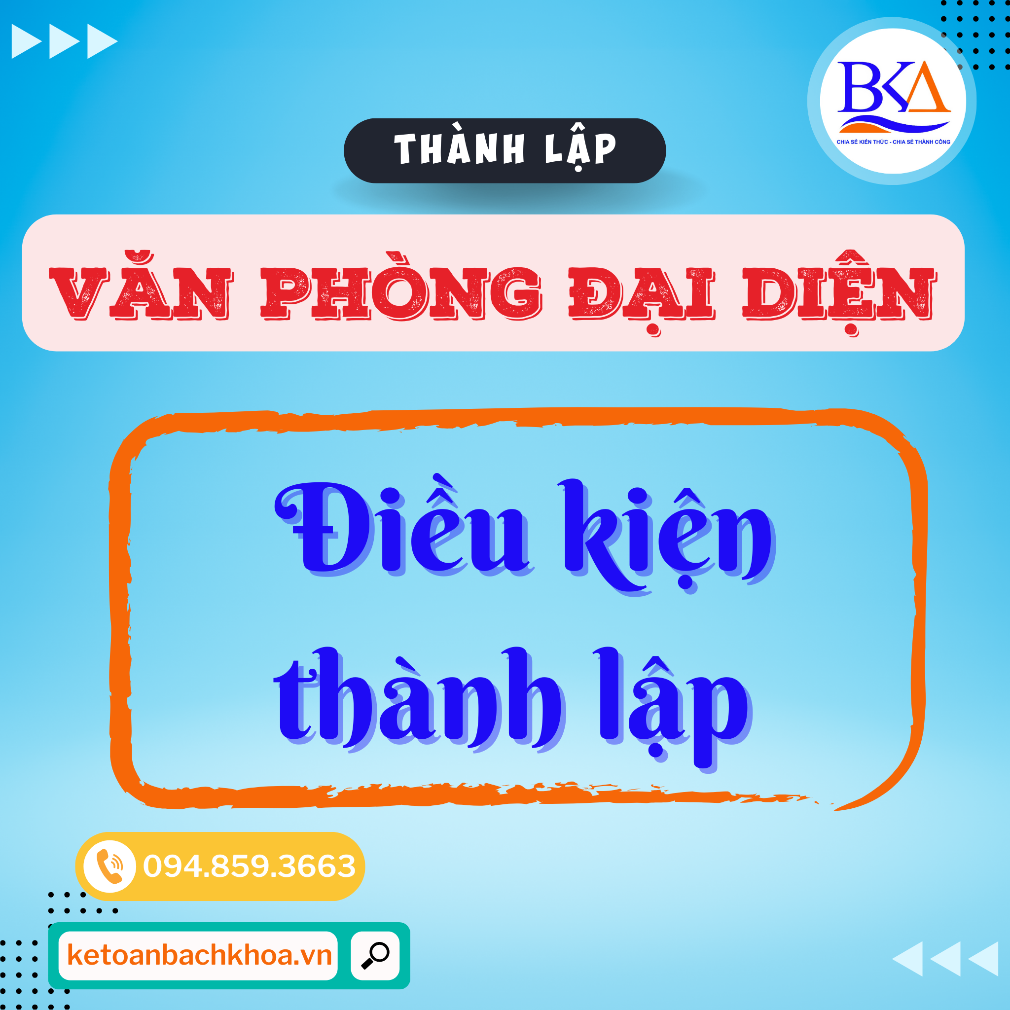 điều kiện thành lập văn phòng đại diện
