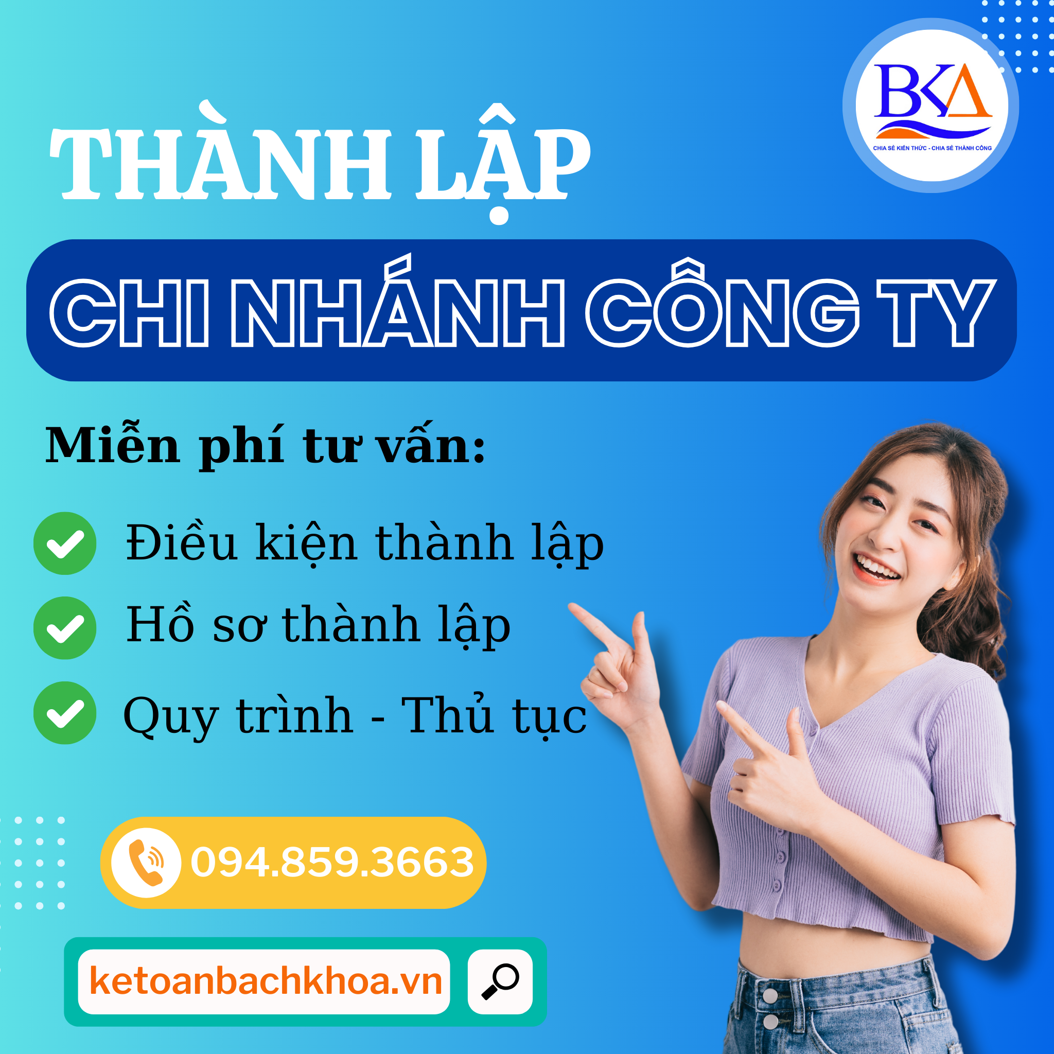 chi nhánh công ty năm 2024