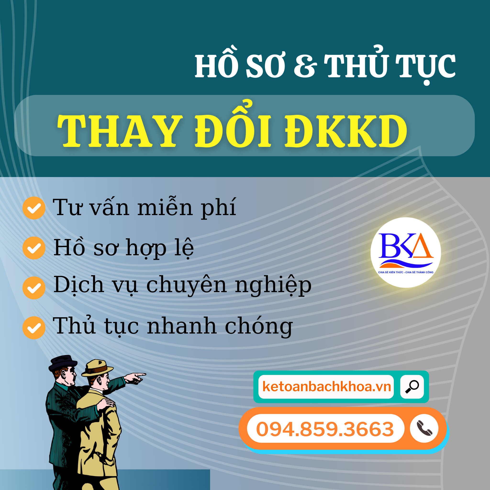Thay đổi thông tin đăng ký kinh doanh