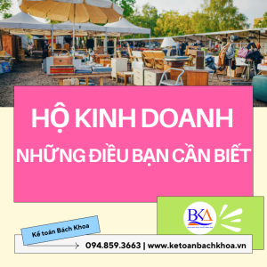 hộ kinh doanh
