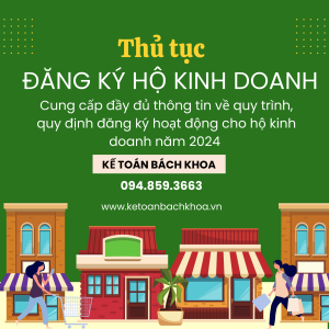 đăng ký hộ kinh doanh