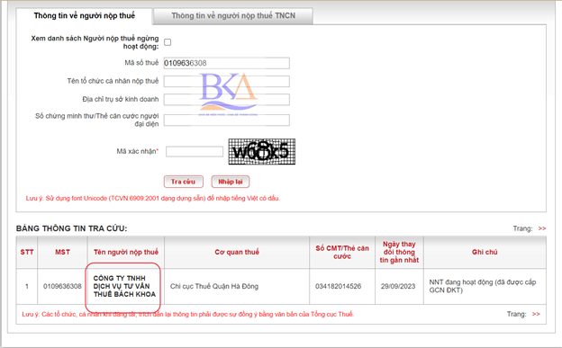 tra cứu thông tin doanh nghiệp 2