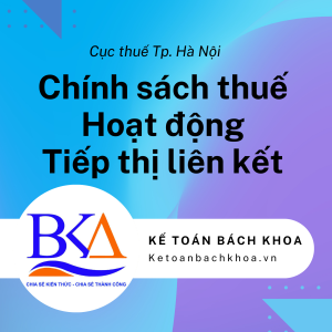 chính thuế hoạt động tiếp thị liên kết