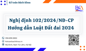 Nghị định 1022024NĐ-CP hướng dẫn Luật Đất đai 2024