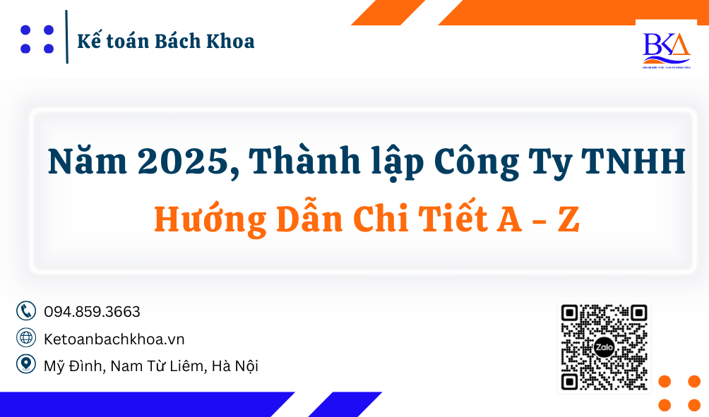 thủ tục thành lập công ty tnhh