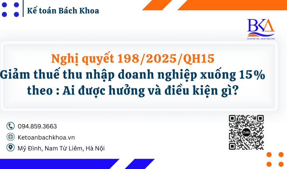 Giảm thuế thu nhập doanh nghiệp xuống 15