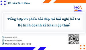 Hộ kinh doanh kê khai nộp thuế