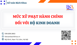 Mức Xử Phạt Hành Chính Đối Với Hộ Kinh Doanh – Cập Nhật Mới Nhất