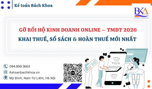 GỠ RỐI HỘ KINH DOANH ONLINE