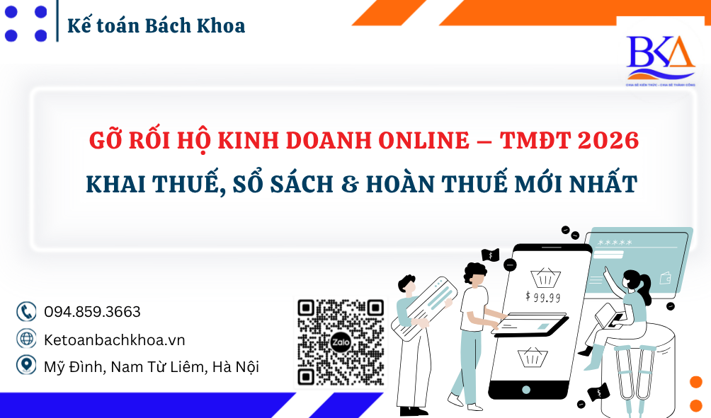  GỠ RỐI HỘ KINH DOANH ONLINE