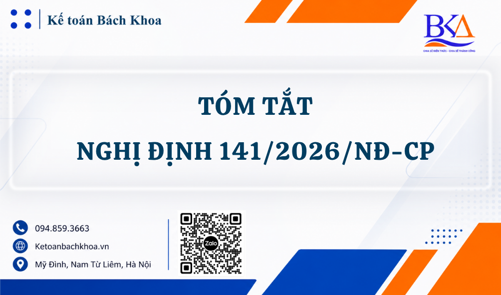 TÓM TẮT điểm mới NGHỊ ĐỊNH 1412026NĐ-CP